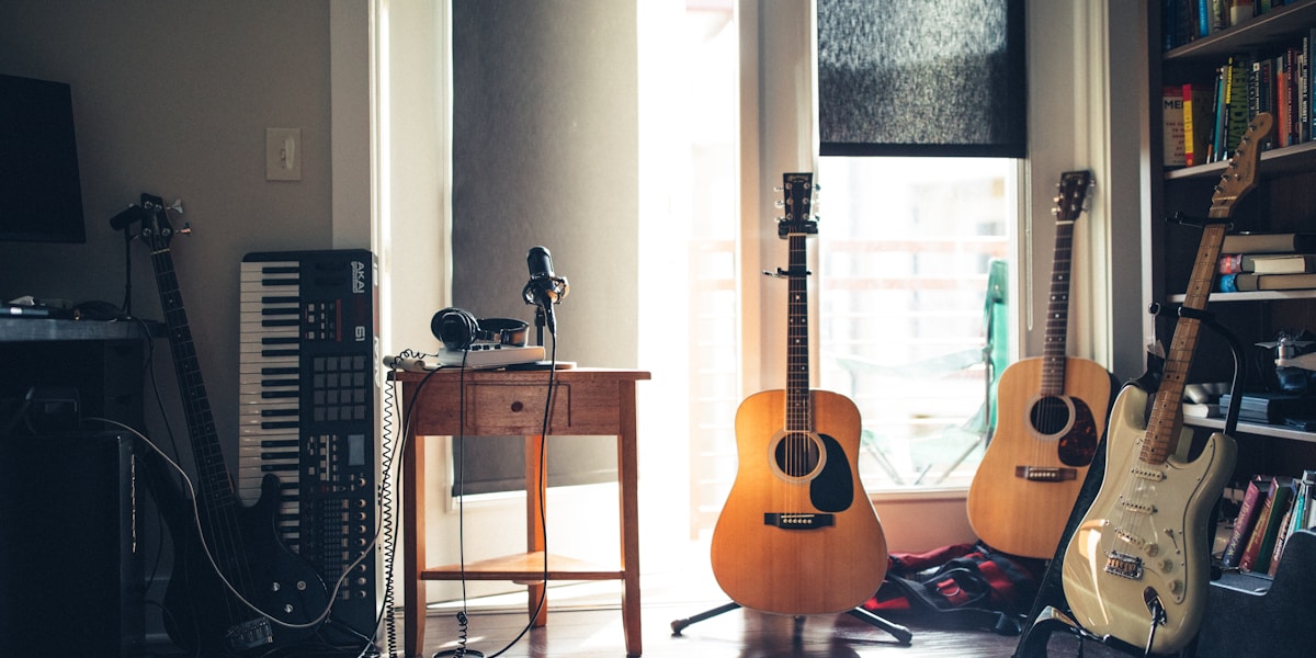 Music production equipment and synthesizers